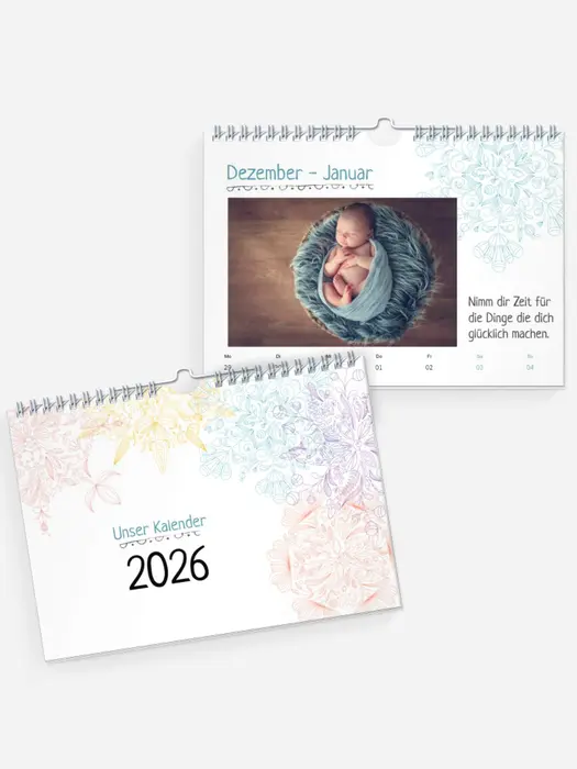 Wandkalender Zeichenkunst | Woche
