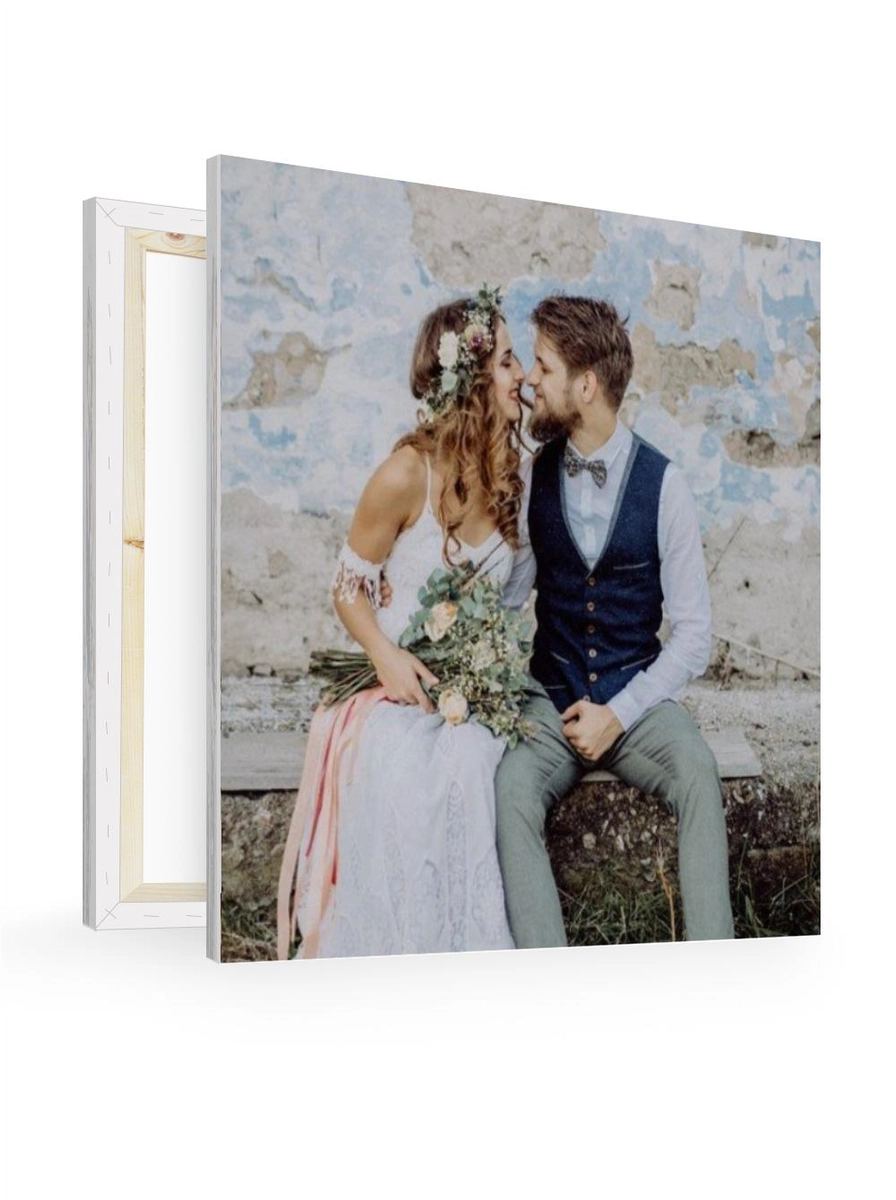 Foto auf Leinwand, nach Ihren wünschen selbst gestalten - Foto auf Leinwand im Format 1000 x 1000 mm bei druckstdu.de