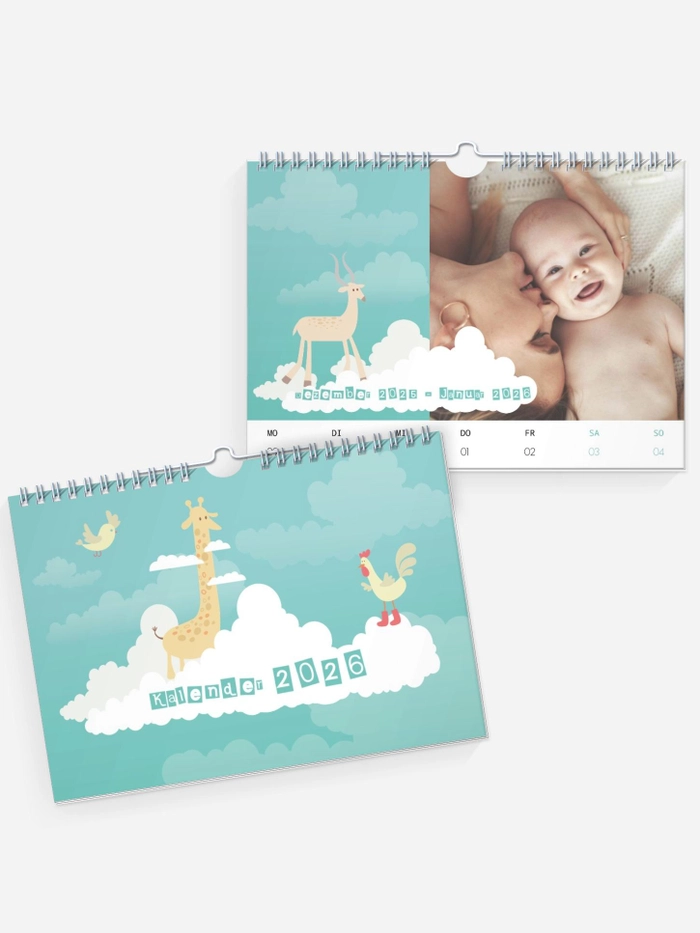 Wandkalender Giraffenhimmel | Woche Wandkalender Giraffenhimmel | Woche