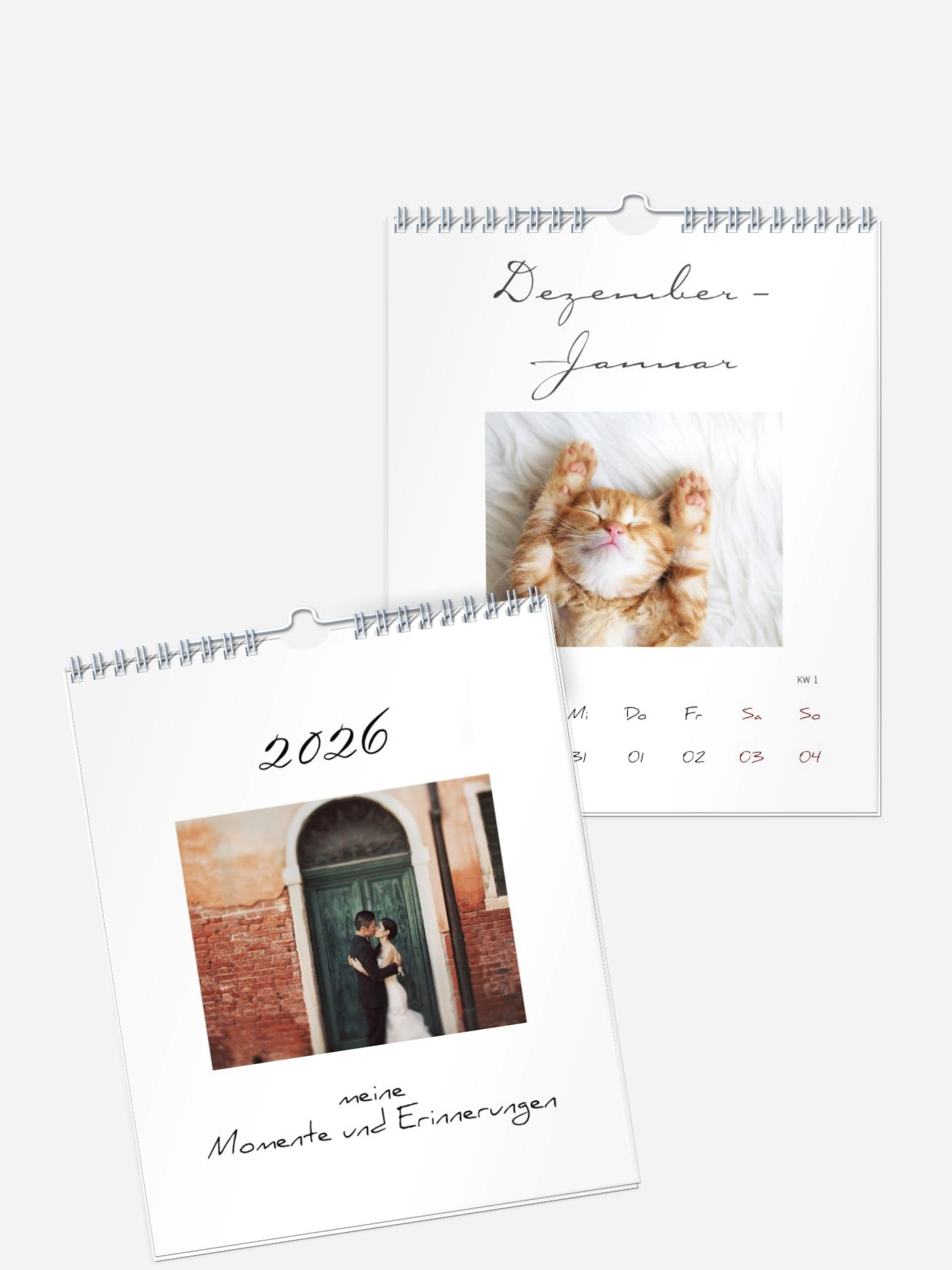 Wandkalender Kalligrafie | Woche