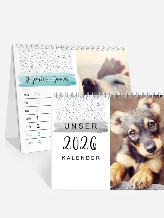 Tischkalender Bildrauschen | Woche