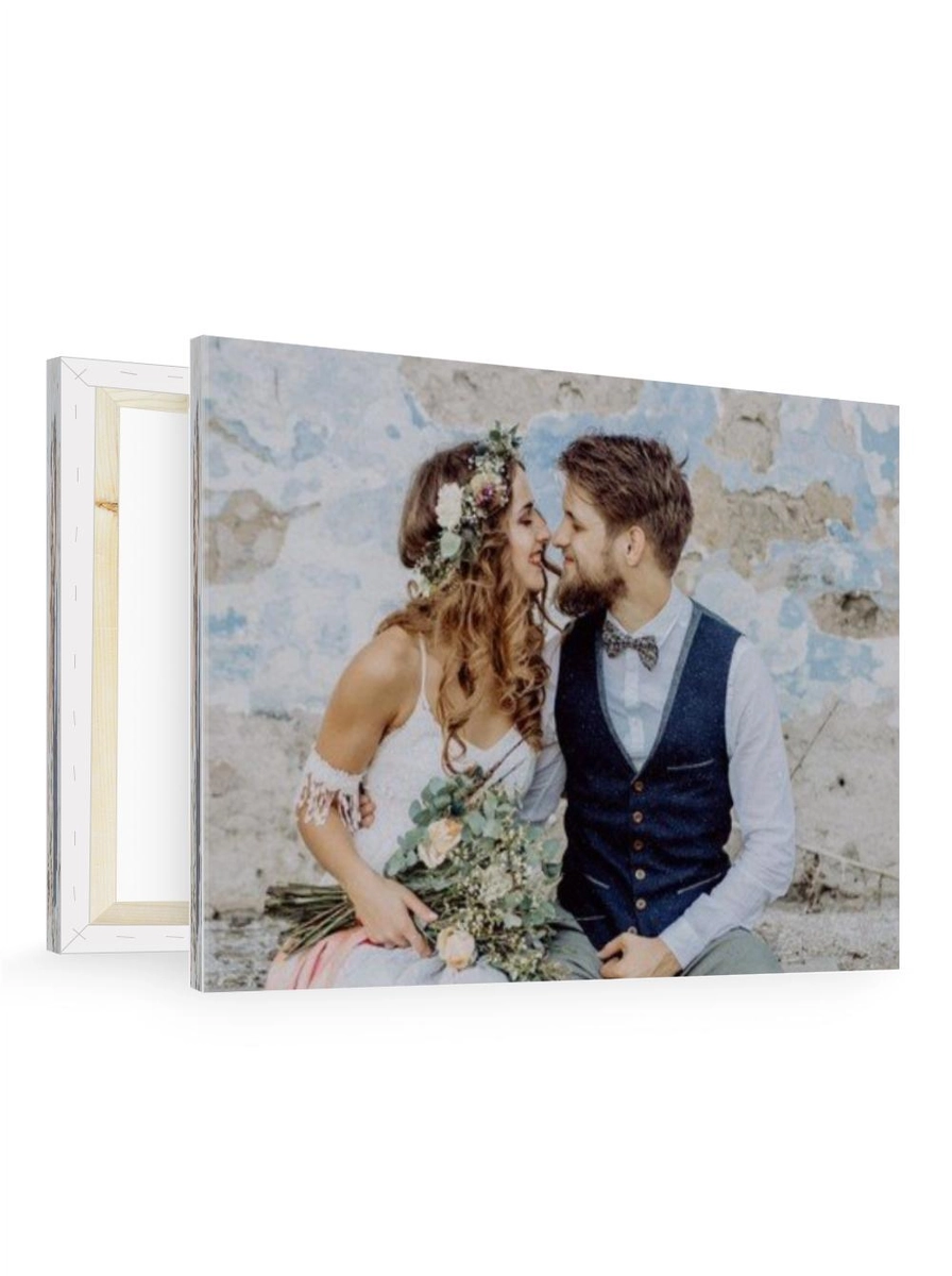 Foto auf Leinwand, mit eigenen Texten & Bildern selbst gestalten - Foto auf Leinwand im Format 400 x 300 mm bei druckstdu.de