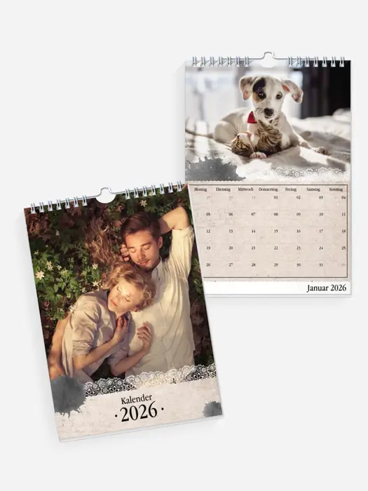 Wandkalender BlĂĽtenrand | Monat