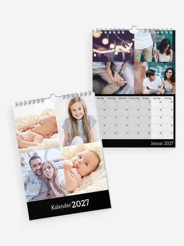 Wandkalender Neutral Collage | Monat
