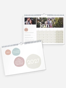 Wandkalender Zielgerade | Monat Wandkalender Zielgerade | Monat