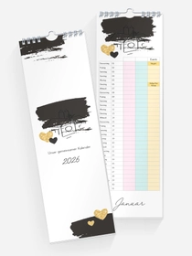 Küchenkalender wir zwei