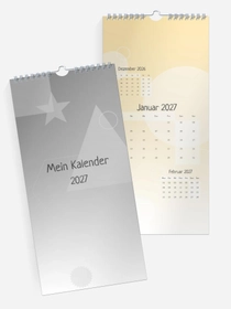 3-Monatskalender Shapes