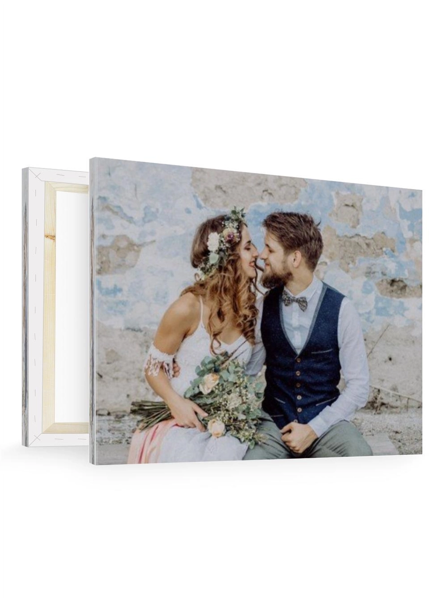 Foto auf Leinwand, mit eigenen Texten & Bildern selbst gestalten - Foto auf Leinwand im Format 500 x 400 mm bei druckstdu.de