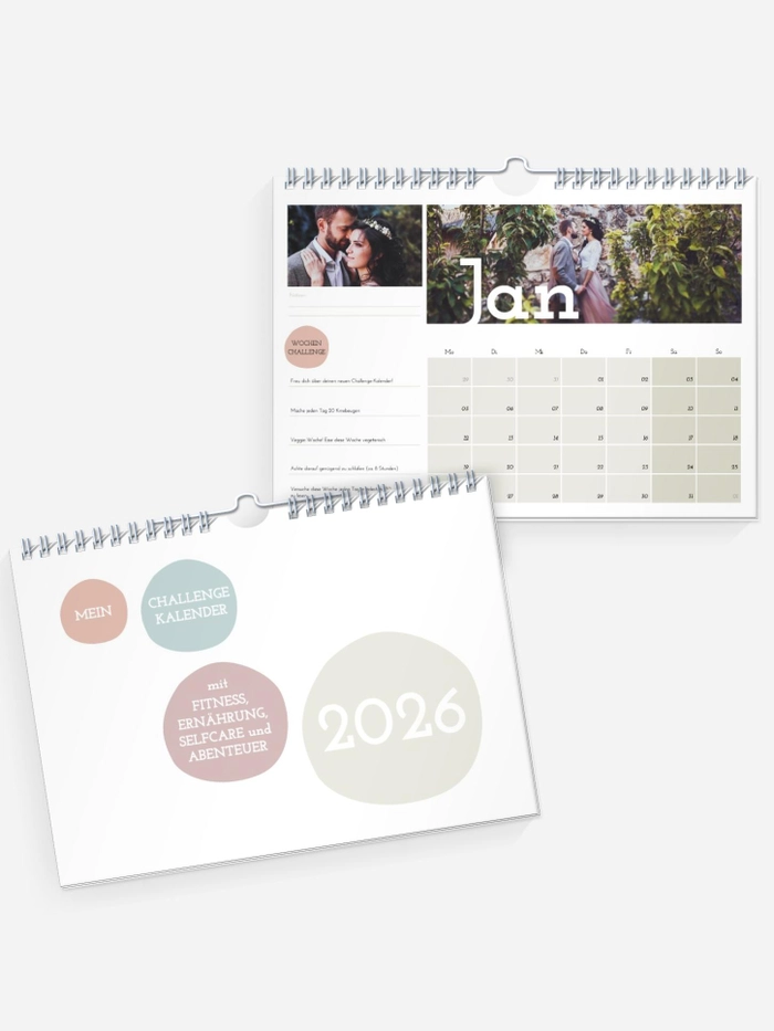 Wandkalender Zielgerade | Monat Wandkalender Zielgerade | Monat
