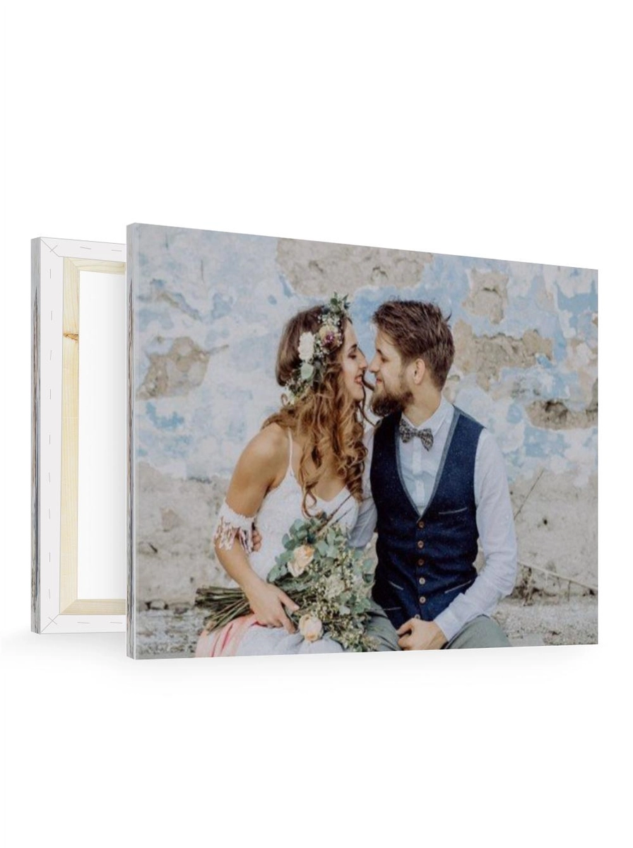 Foto auf Leinwand, mit eigenen Texten & Bildern selbst gestalten - Foto auf Leinwand im Format 700 x 500 mm bei druckstdu.de