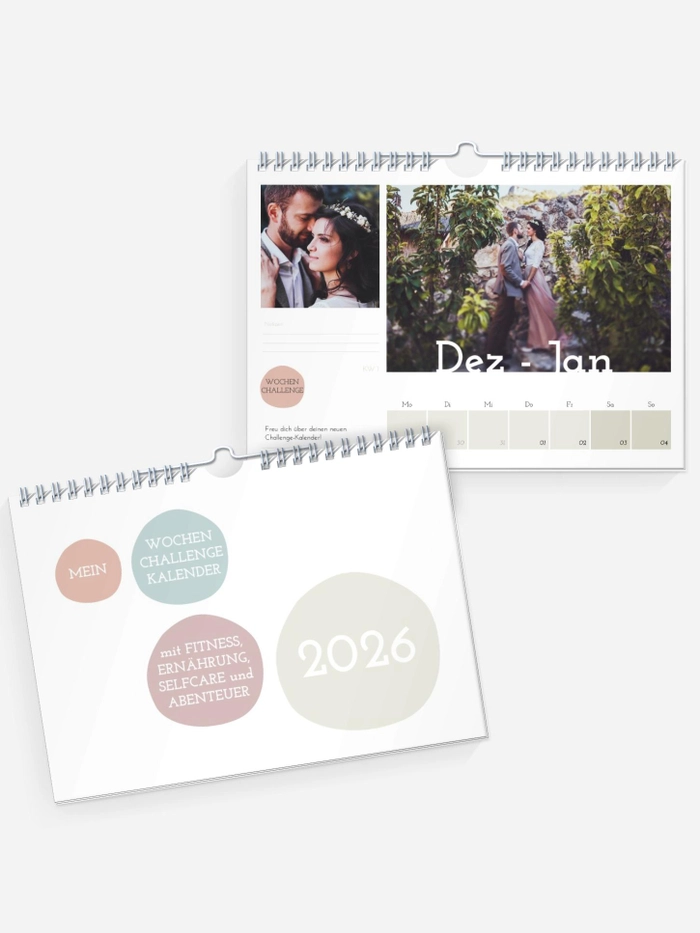 Wandkalender Zielgerade | Woche Wandkalender Zielgerade | Woche