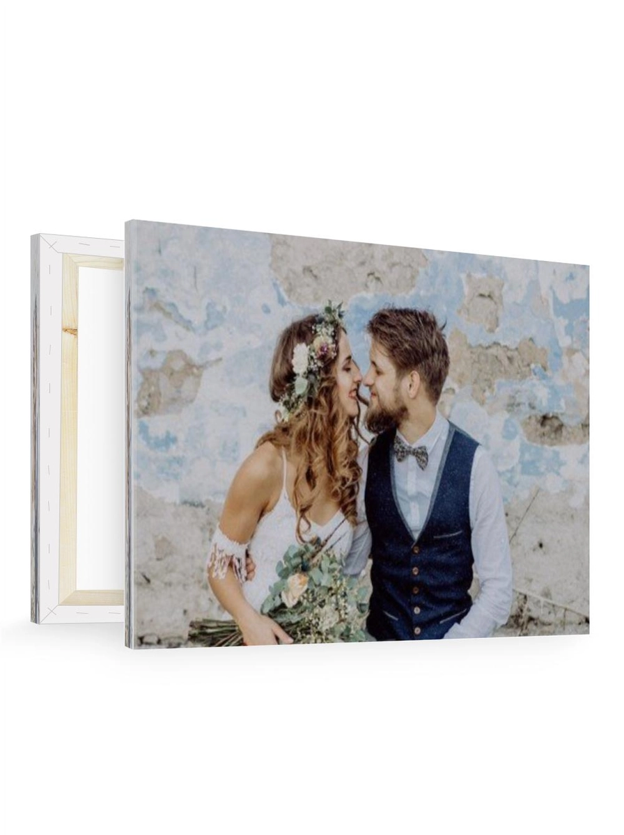 Foto auf Leinwand, mit eigenen Texten & Bildern selbst gestalten - Foto auf Leinwand im Format 600 x 400 mm bei druckstdu.de