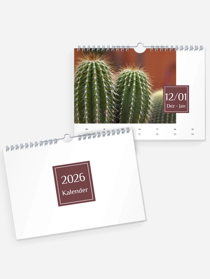 Wandkalender Puristisch | Woche Wandkalender Puristisch | Woche