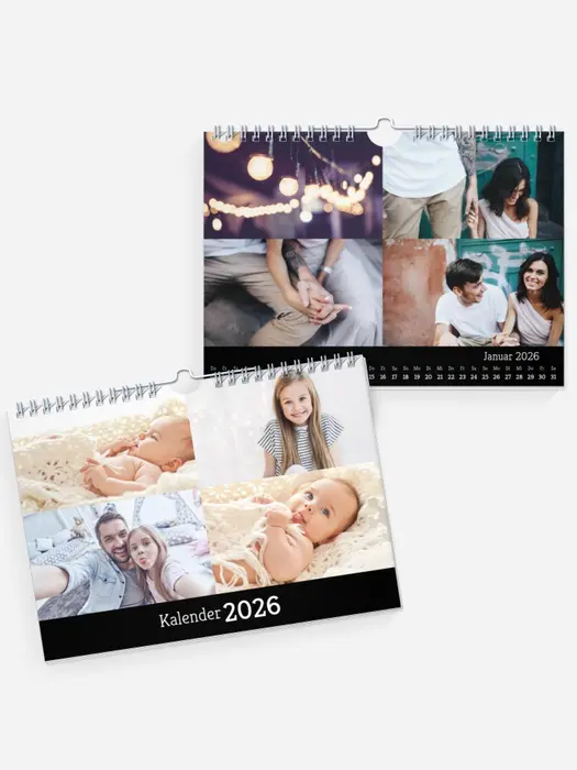 Wandkalender Neutral Collage | Monat Wandkalender Neutral Collage | Monat