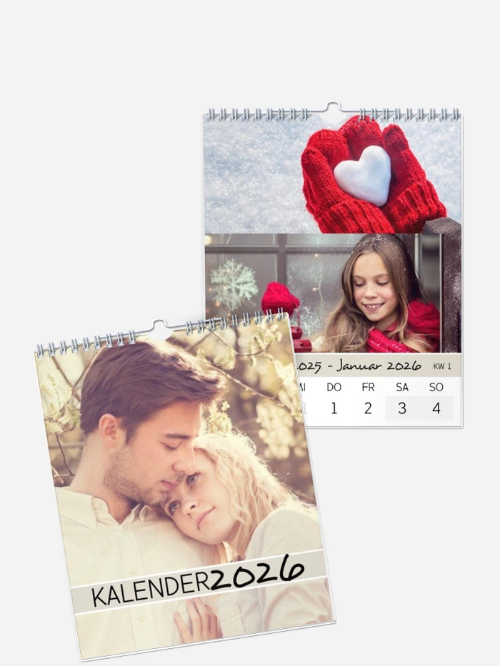 Wandkalender Herzstück | Woche Wandkalender Herzstück | Woche