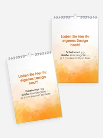 Wandkalender ohne Kalendarium | Woche