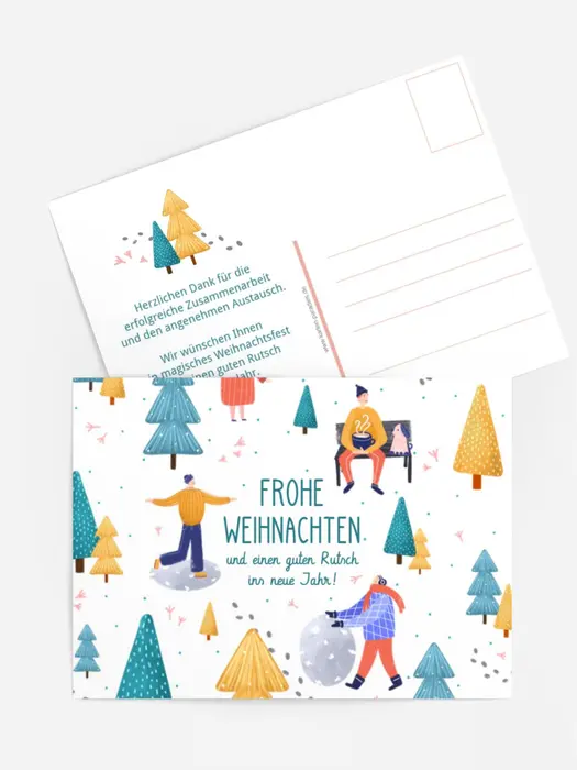 Fröhliche Winterzeit Fröhliche Winterzeit