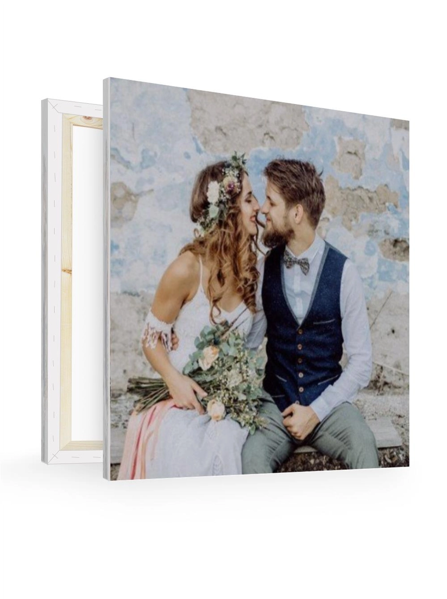 Foto auf Leinwand, nach Ihren wünschen selbst gestalten - Foto auf Leinwand im Format 300 x 300 mm bei druckstdu.de