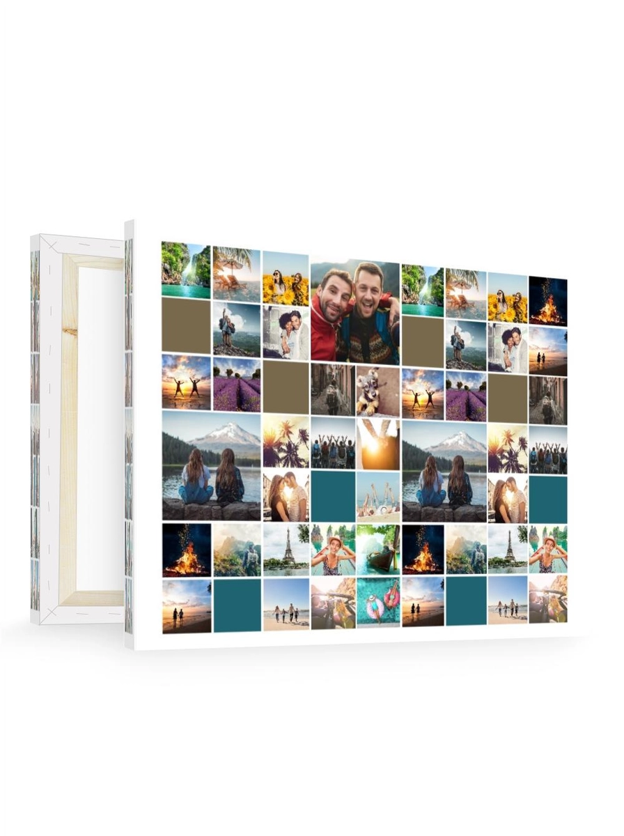 Foto auf Leinwand, mit eigenen Texten & Bildern selbst gestalten - Foto auf Leinwand im Format 1200 x 900 mm bei druckstdu.de