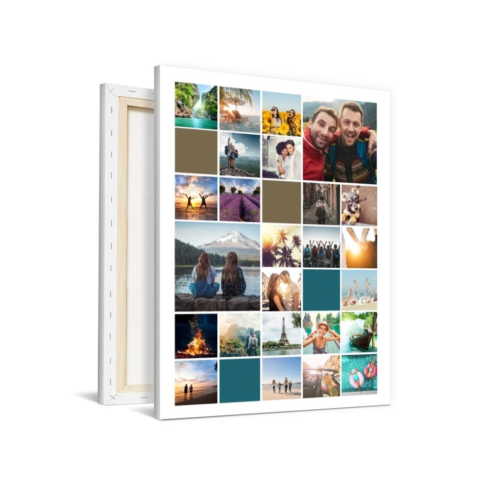Foto auf Leinwand, mit eigenen Texten & Bildern selbst gestalten - Foto auf Leinwand im Format 600 x 800 mm bei druckstdu.de