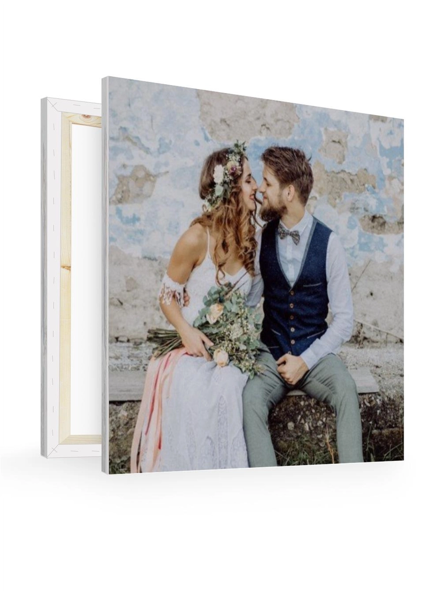 Foto auf Leinwand, nach Ihren wünschen selbst gestalten - Foto auf Leinwand im Format 700 x 700 mm bei druckstdu.de