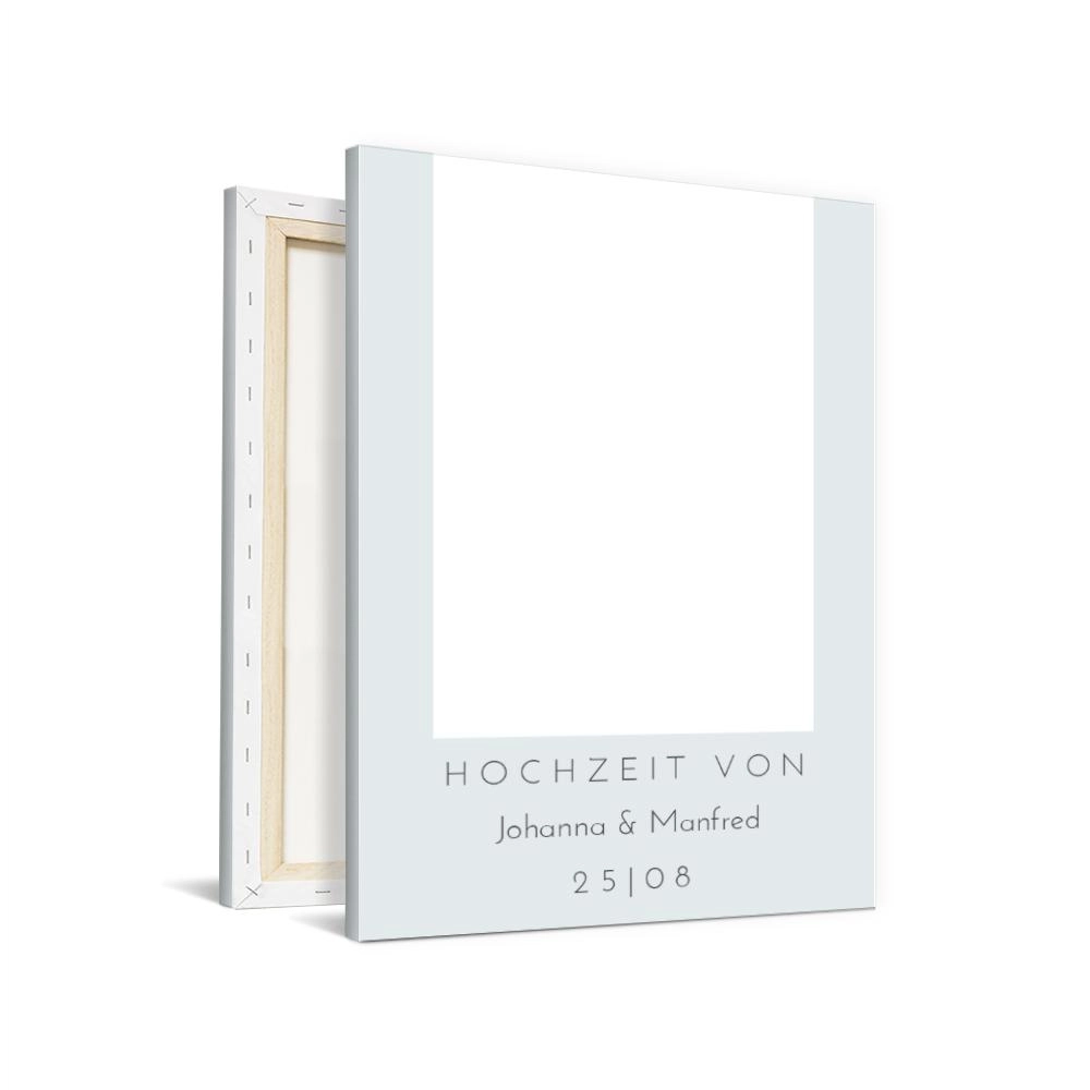 Leinwand zur Begrüßung bei der Hochzeit online einfach selbst gestalten & bestellen - Hochzeitsbaum im Format 400 x 600 mm bei druckstdu.de