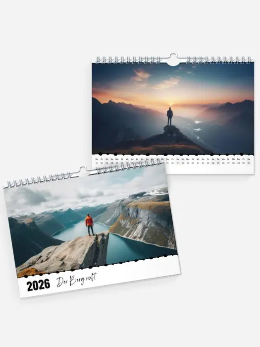Wandkalender Der Berg ruft | Monat