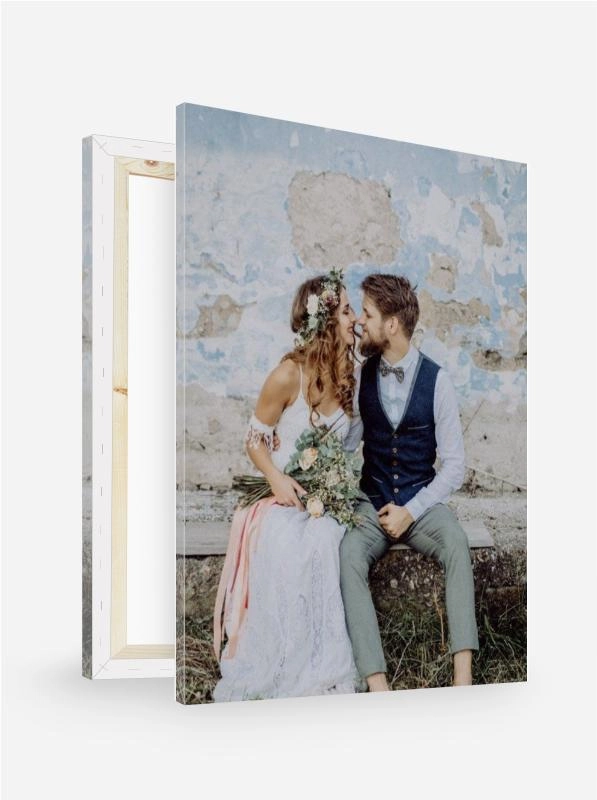 Foto auf Leinwand, mit eigenen Texten & Bildern selbst gestalten - Foto auf Leinwand im Format 900 x 1200 mm bei druckstdu.de