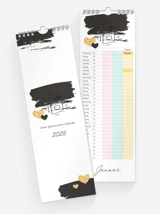 Küchenkalender wir zwei