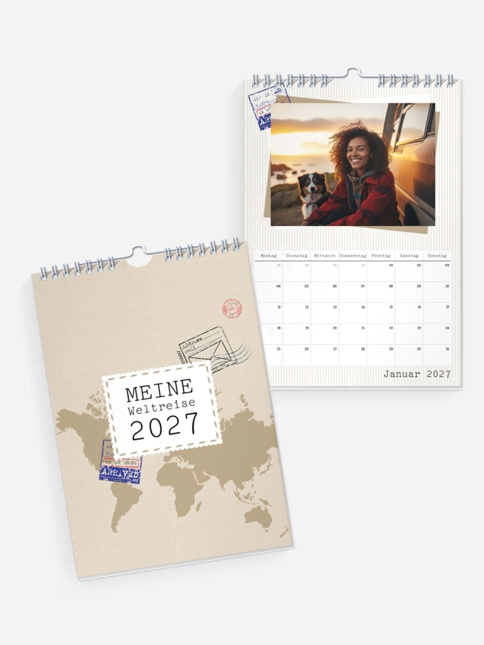 Wandkalender Wanderlust | Monat Wandkalender Wanderlust | Monat