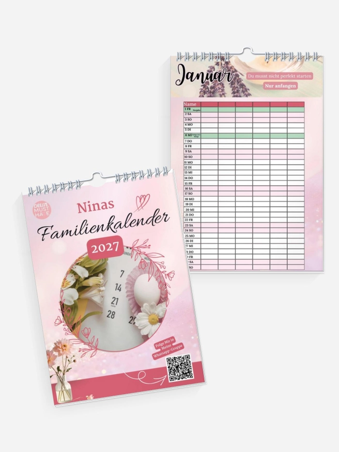 Ninas Familienkalender 2027