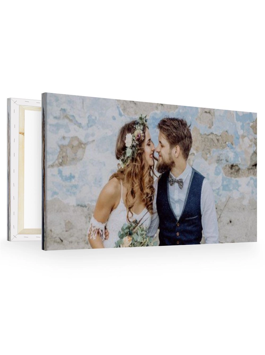 Foto auf Leinwand, mit eigenen Texten & Bildern selbst gestalten - Foto auf Leinwand im Format 1200 x 600 mm bei druckstdu.de