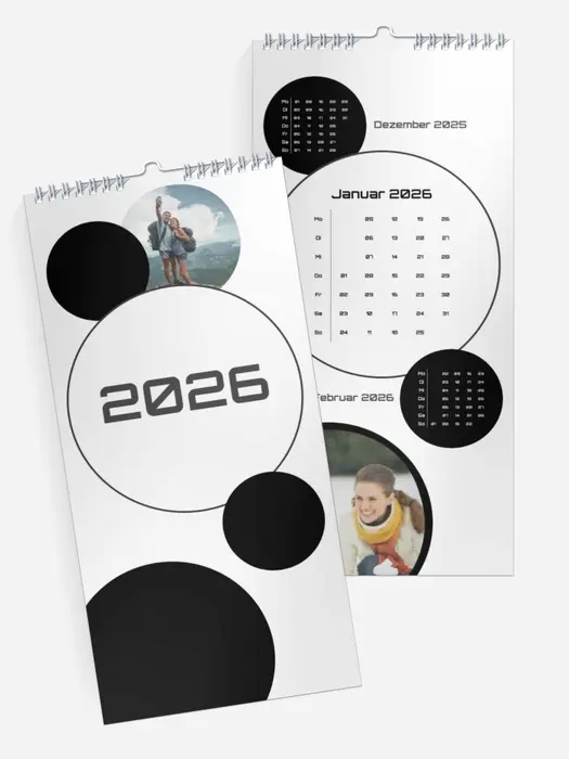 3-Monatskalender Runde Sache