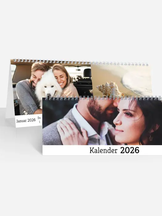 Tischkalender Neutral quer | Monat