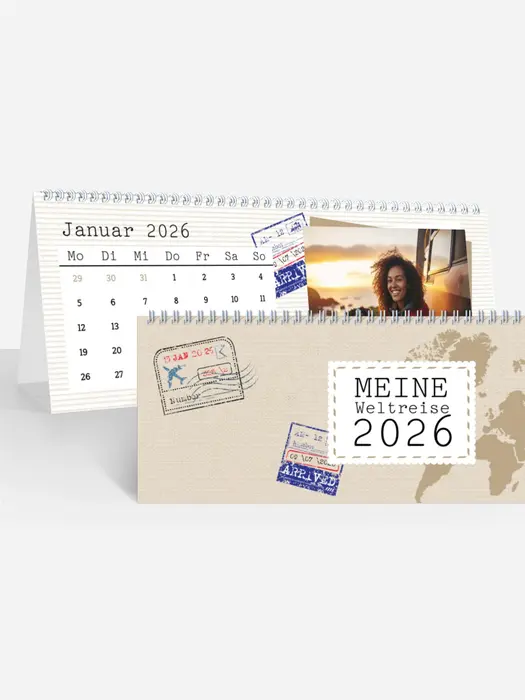 Tischkalender Wanderlust | Monat