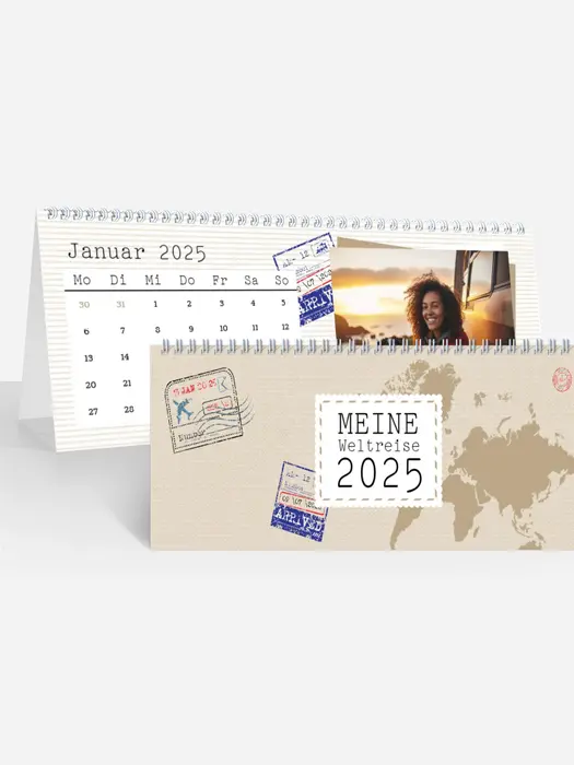 Tischkalender Wanderlust | Monat