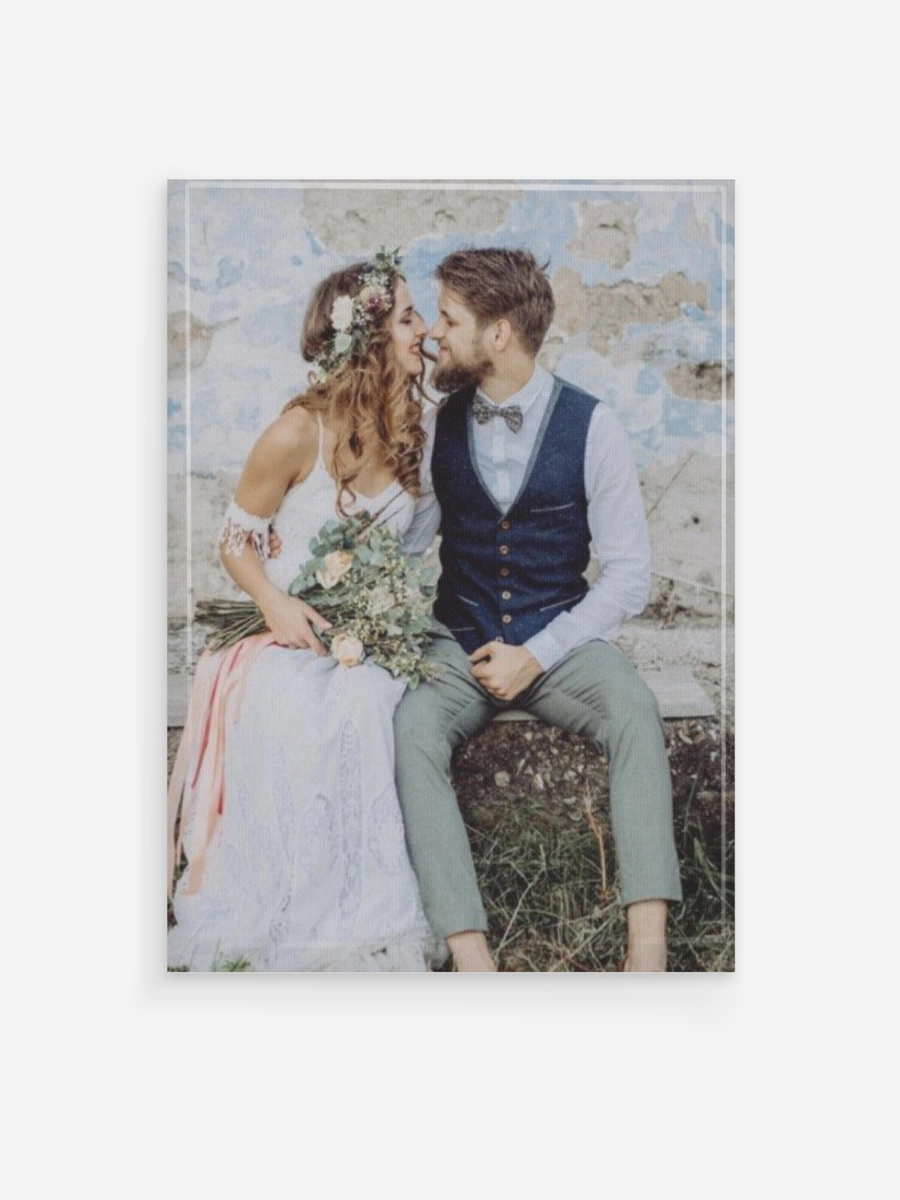 Foto auf Leinwand, mit eigenen Texten & Bildern selbst gestalten - Foto auf Leinwand im Format 300 x 400 mm bei druckstdu.de