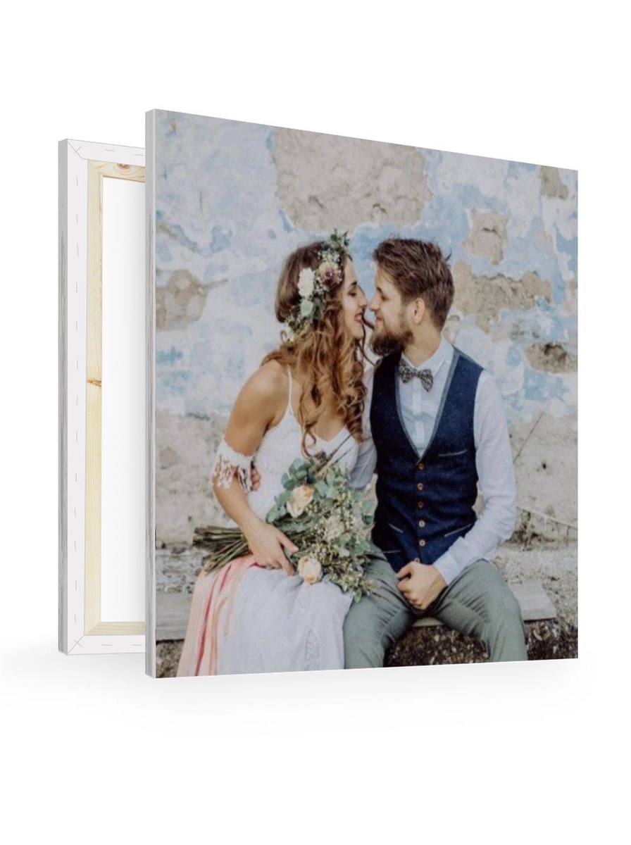 Foto auf Leinwand, nach Ihren wünschen selbst gestalten - Foto auf Leinwand im Format 400 x 400 mm bei druckstdu.de