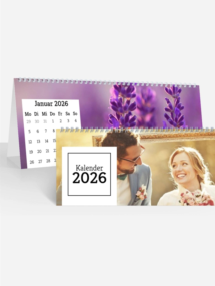 Tischkalender TextTile | Monat