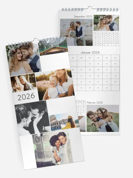 3-Monatskalender Foto-Collage