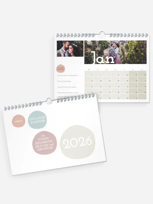 Wandkalender Zielgerade | Monat